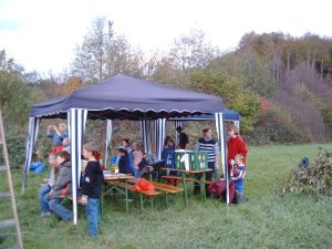 Imbiss zur Stärkung danach